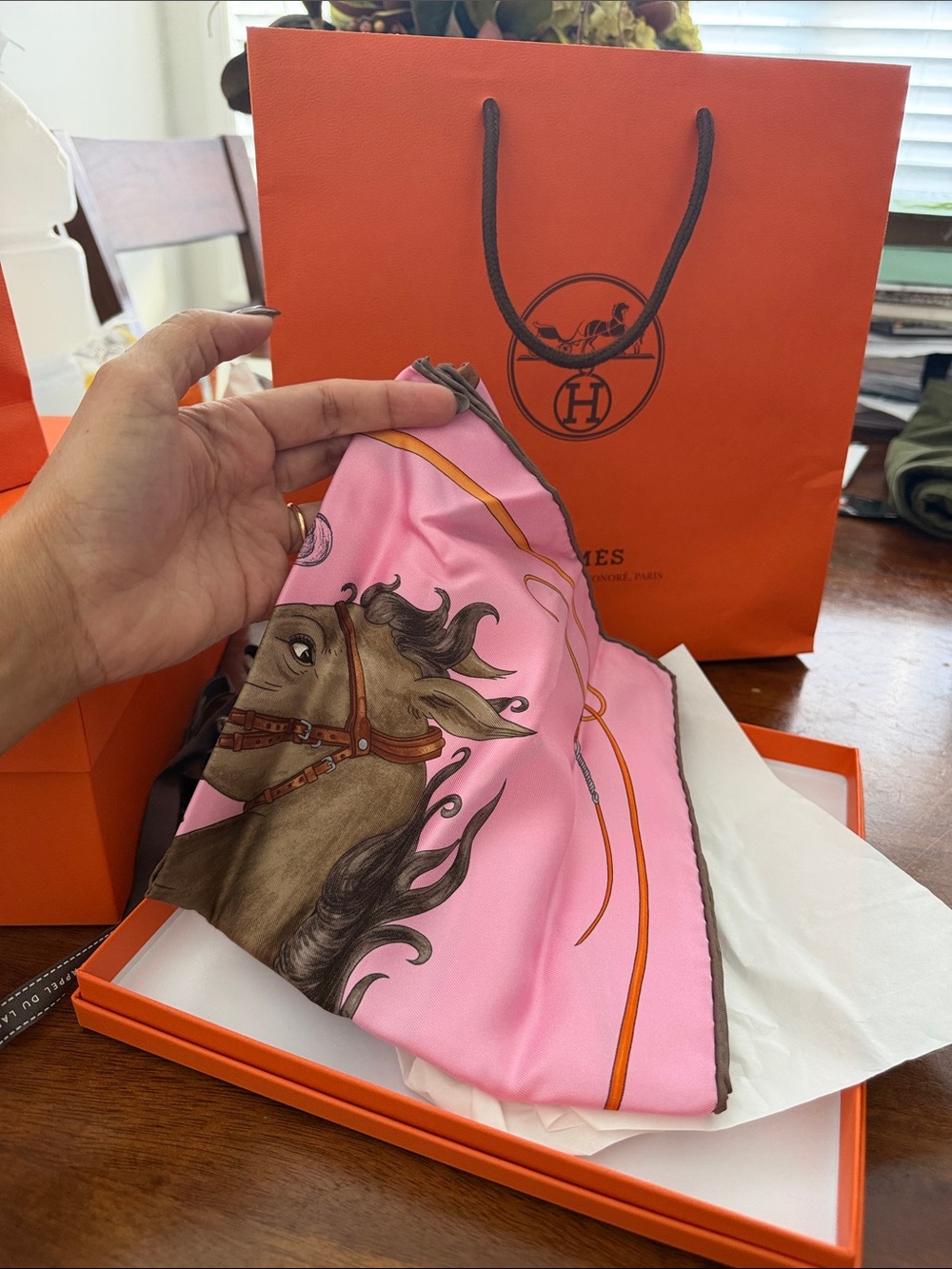 Hermes Grand Galop Scarf 🧣